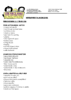 Preschool 2-3 Years Old Milestones