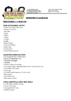 Preschool 3-4 Year Old Milestones