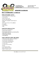 Pre-K – Kindergarten 4-5 Year Old Milestones